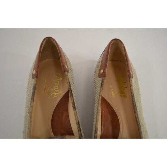 Ingledew's Amalfi by Rangoni Square Toe Loafers Made in Italy Size 9 AA - Picture 7 of 9